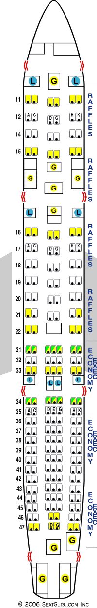 seatguru singapore airlines